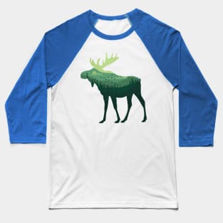 moose lover,moose gift animal moose nature in alaska elk Baseball T-Shirt